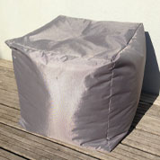 CUBE Footstool - Taupe - Sunvibes